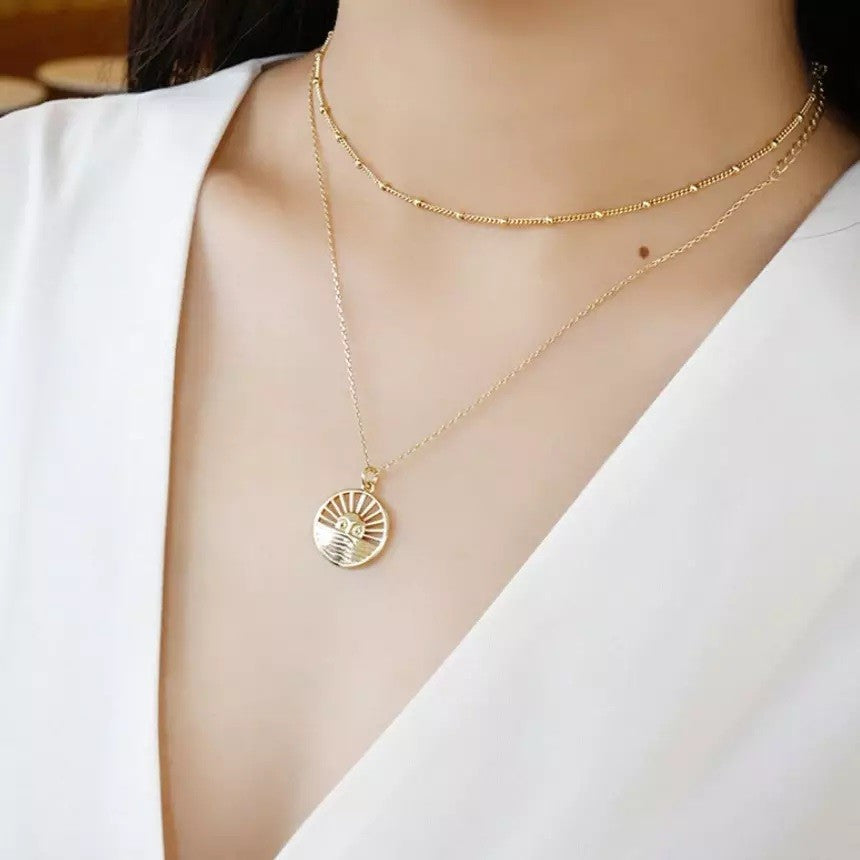 Sterling Silver Gold Plated Chain