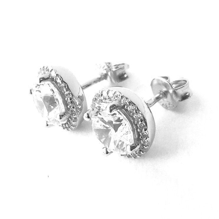 Sterling Silver Soleste Studs