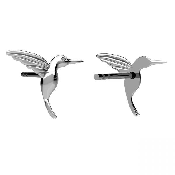 Sterling Silver Hummingbird Studs