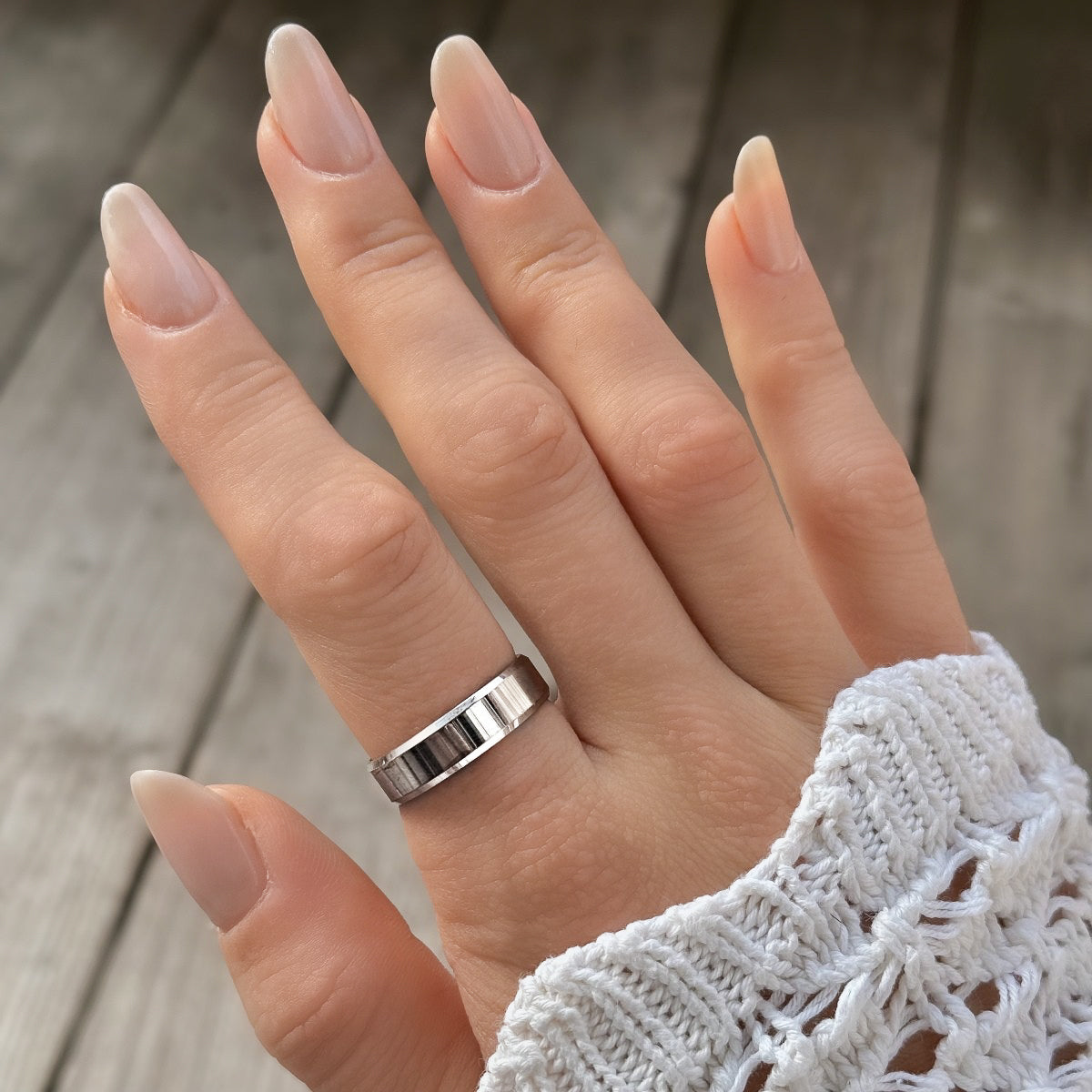Sterling Silver 6 mm Band Ring