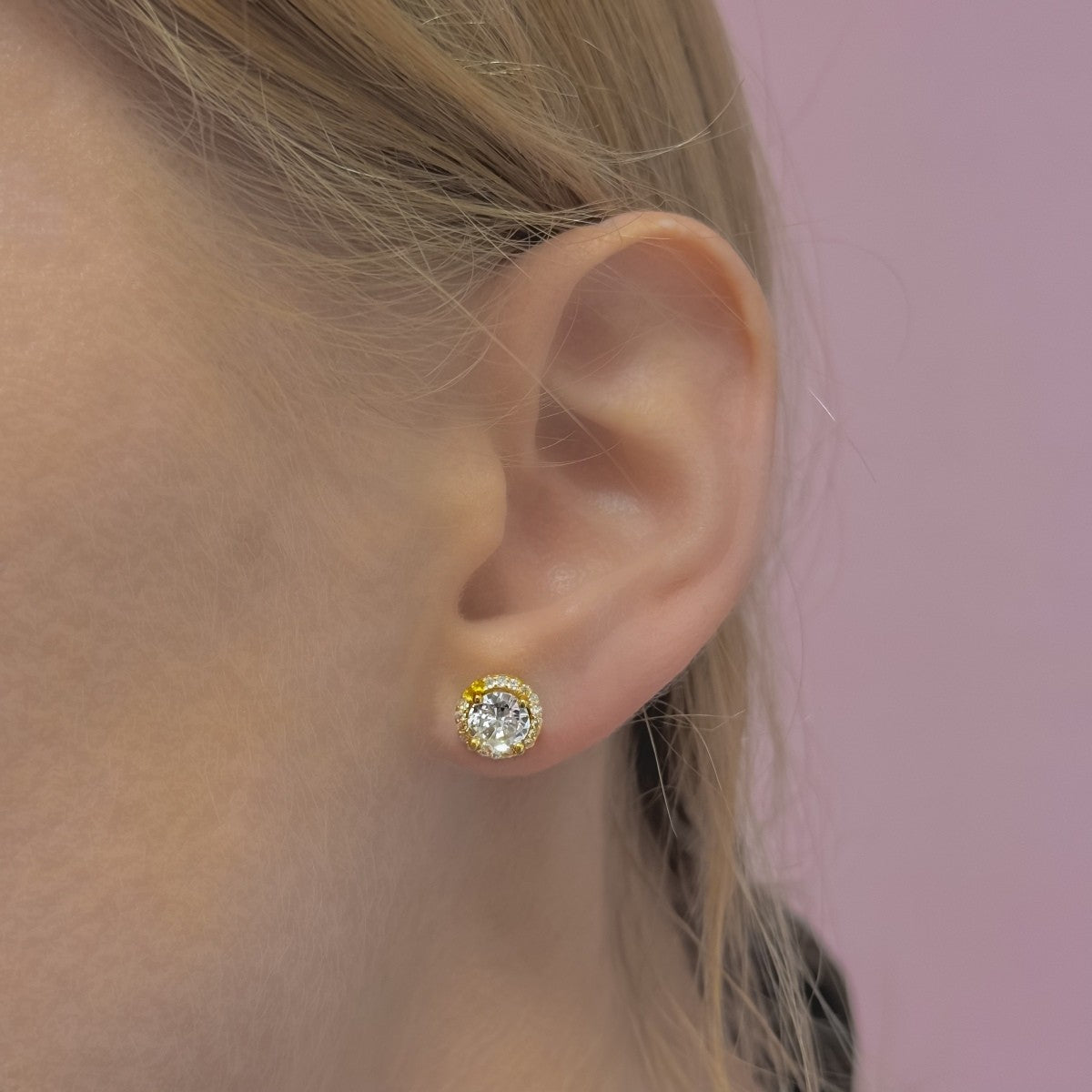 Sterling Silver Soleste Studs