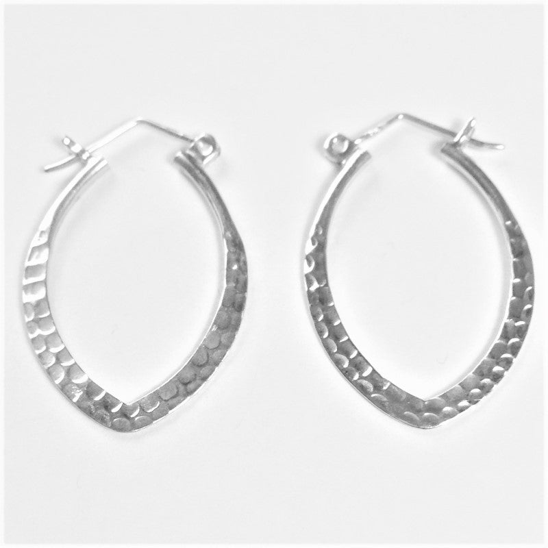 Sterling Silver English Lock Earrings