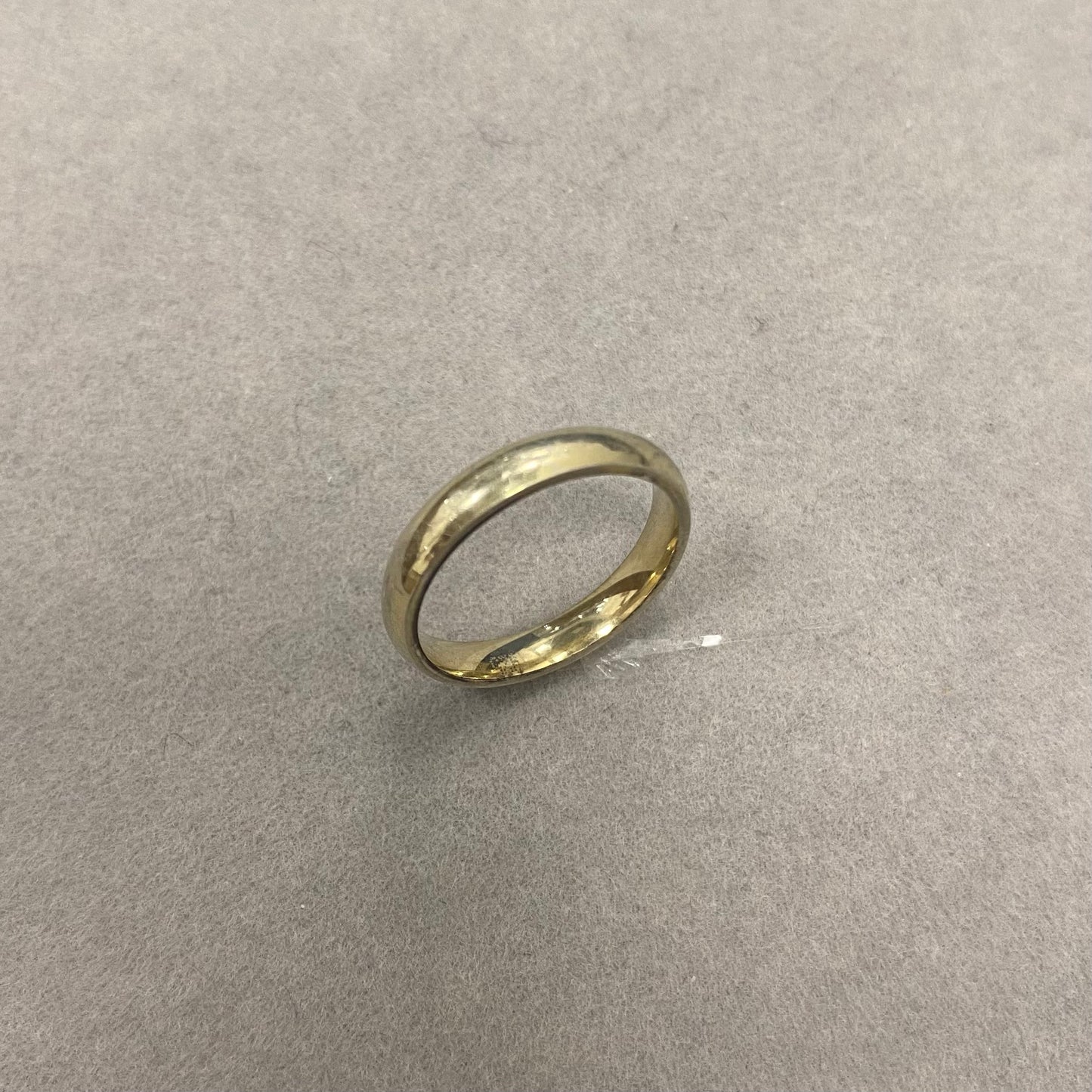 Sidabrinis auksuotas 3 mm žiedas