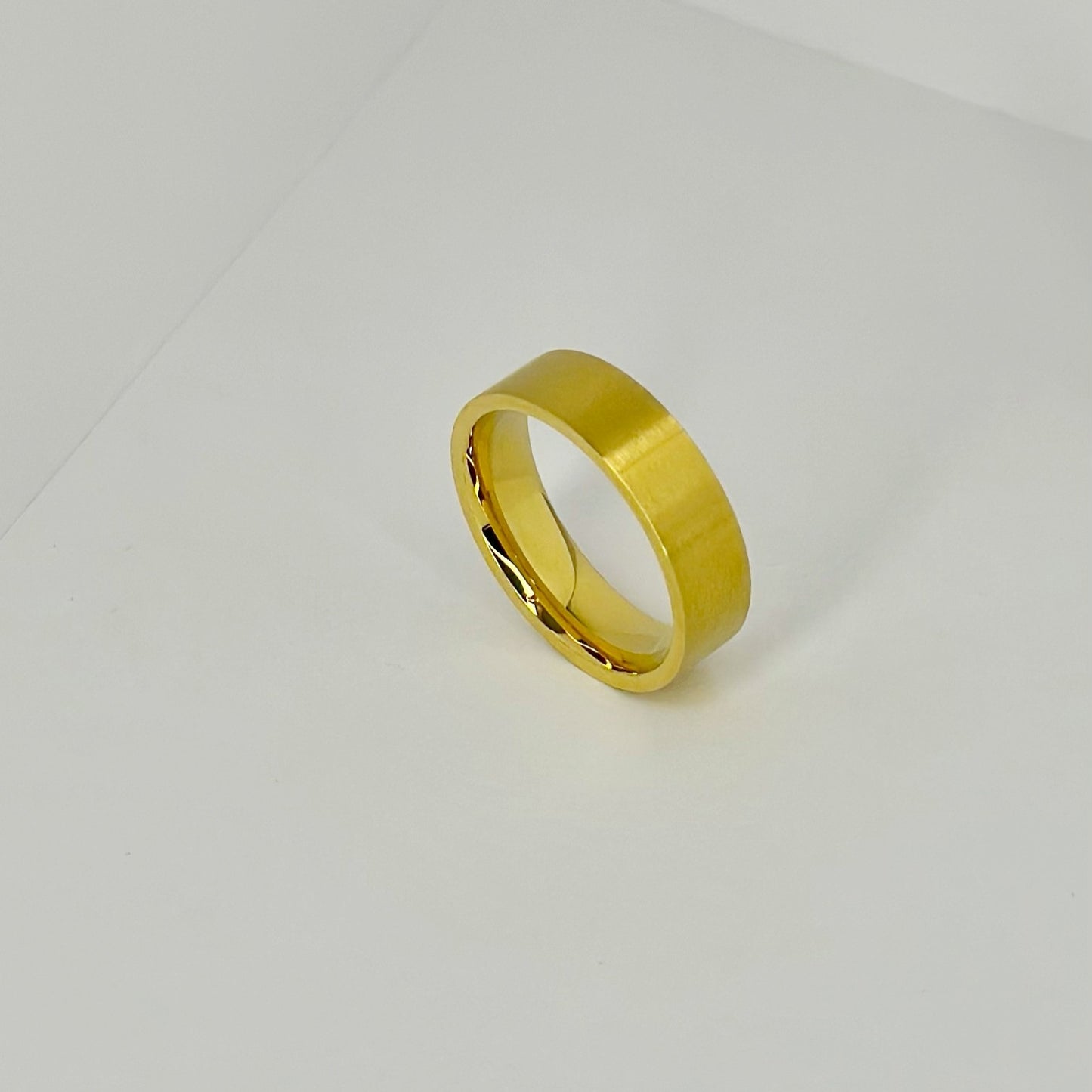 6 mm žiedas matiniu paviršiumi