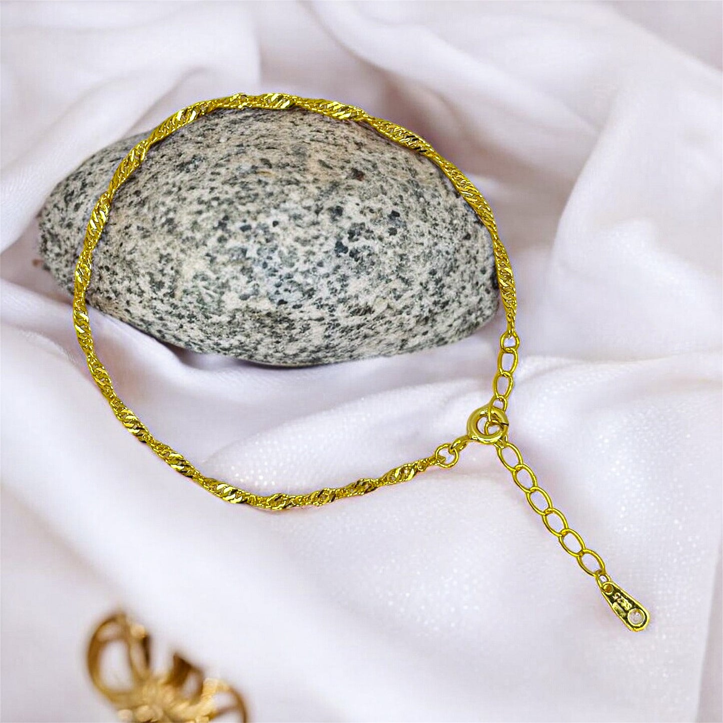 Sidabrinė apyrankė Rope