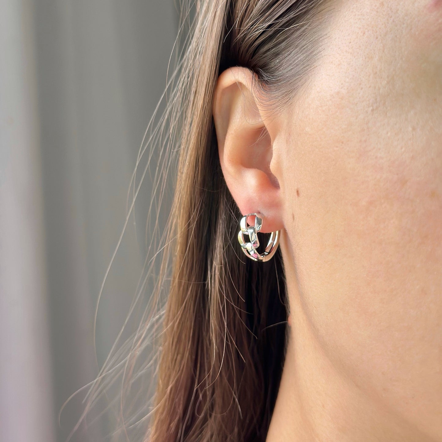 Sidabrinės rinkutės "Chain"