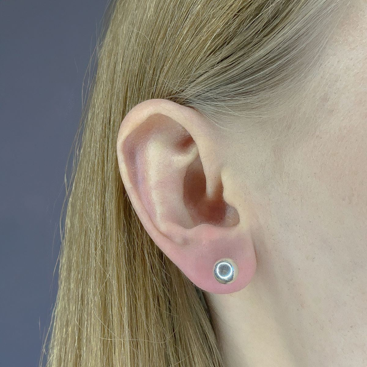 Sterling Silver 2 - 7 mm Bead Studs