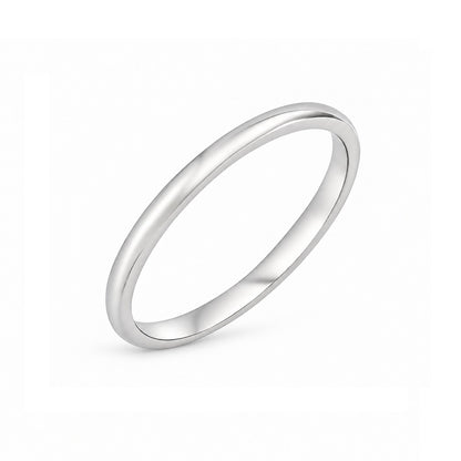 Sterling Silver 1.5 mm Ring