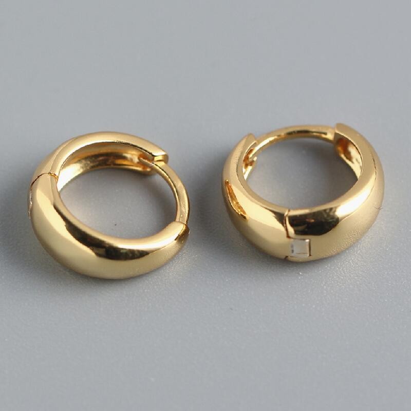 1,2 cm sidabrinės auksuotos rinkutės