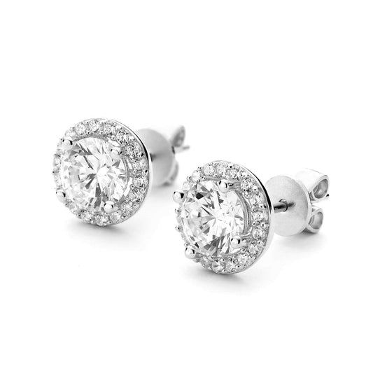 Sterling Silver Soleste Studs