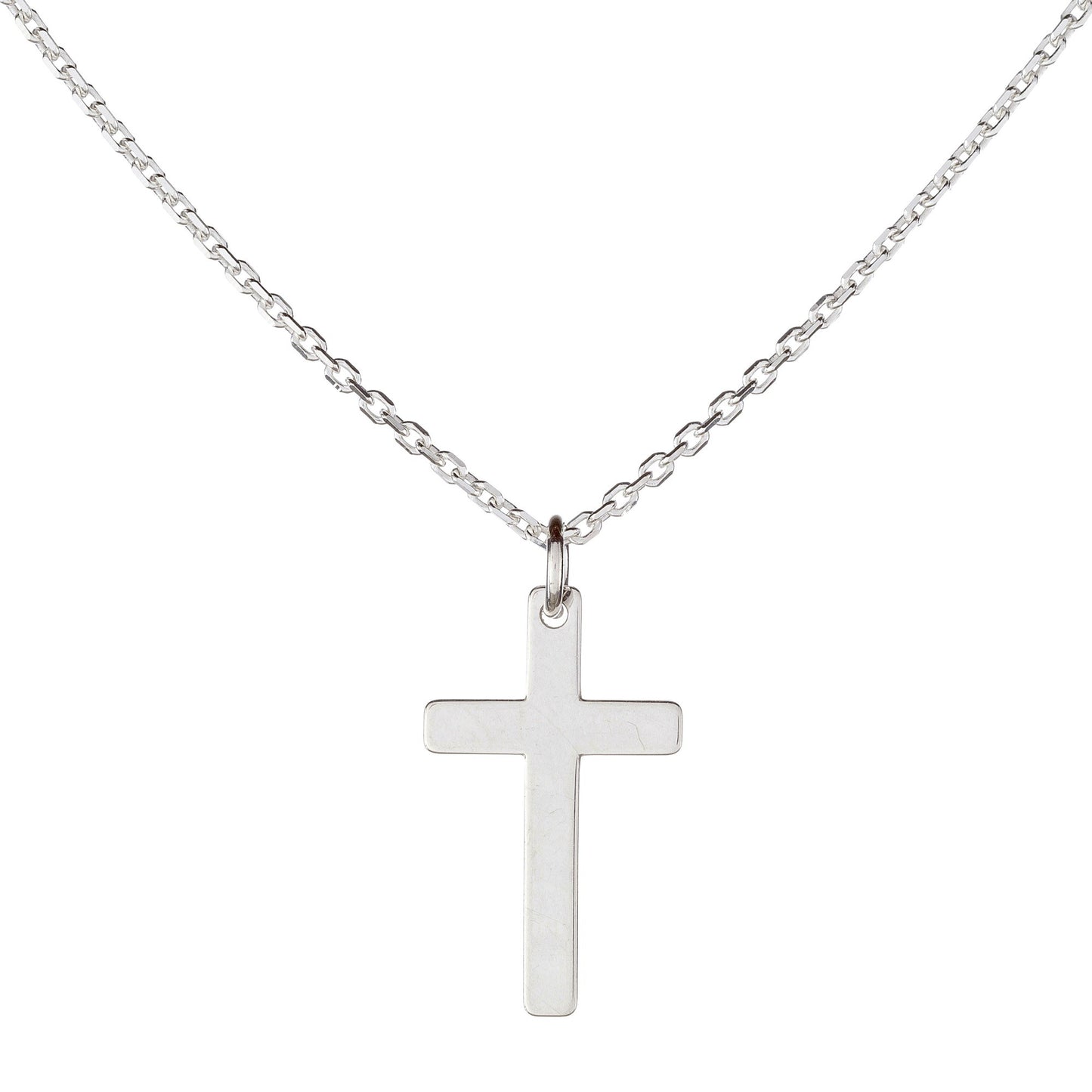 Sterling Silver Cross Necklace