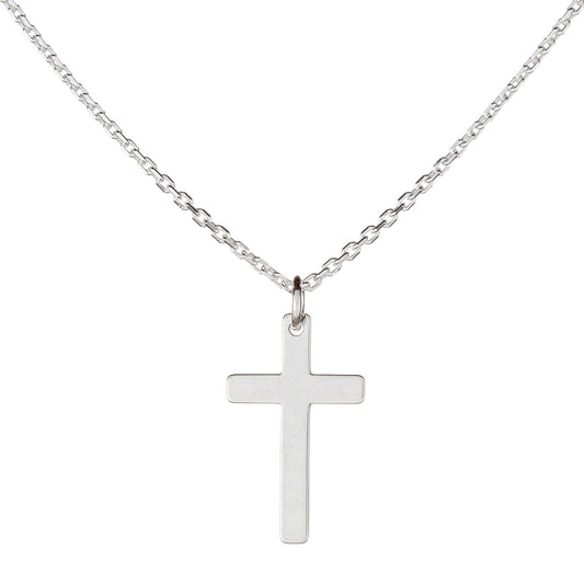 Sterling Silver Cross Necklace