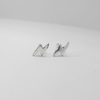 Sterling Silver Studs "Lightning Bolt"