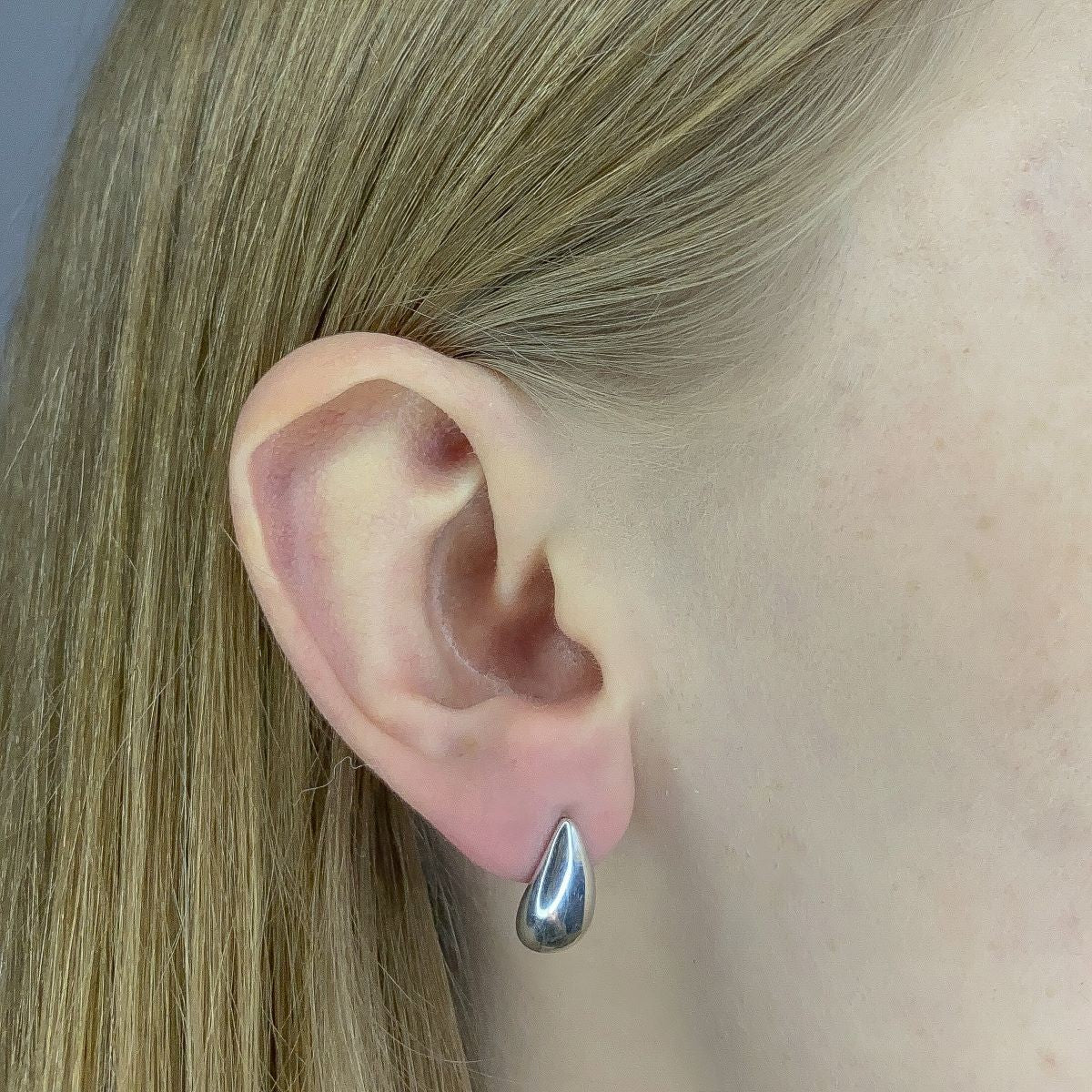 Sterling Silver Teardrop Earrings