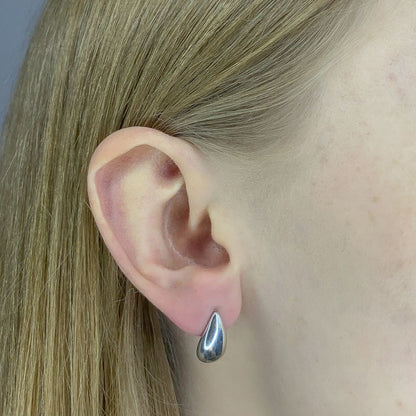 Sterling Silver Teardrop Earrings
