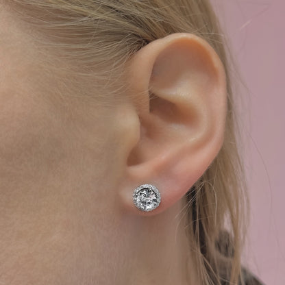 Sterling Silver Soleste Studs