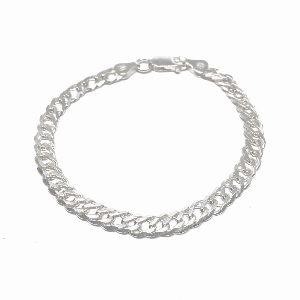 13 g - 21cm sidabrinė apyrankė Rombo
