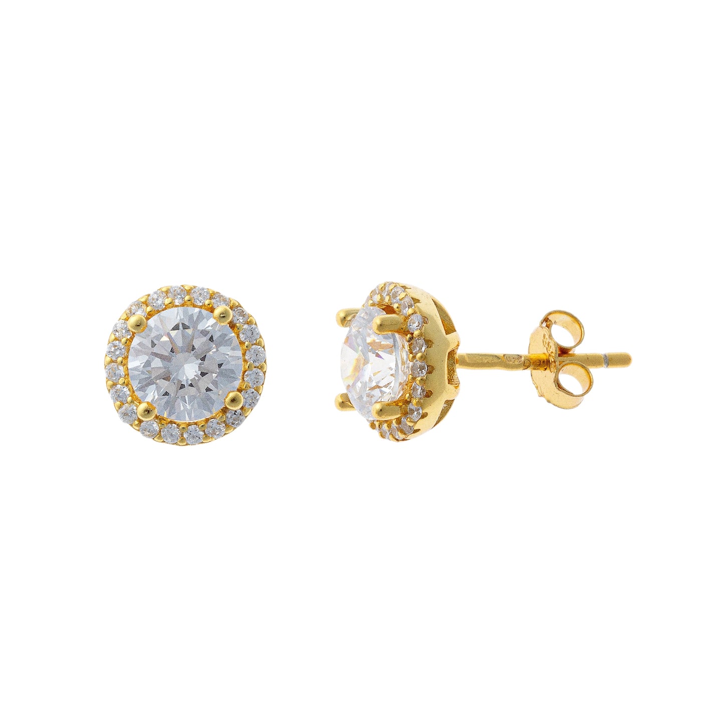 Sterling Silver Soleste Studs