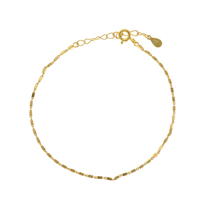 Sidabrinė minimalistinio stiliaus apyrankė