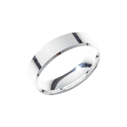 Sterling Silver 6 mm Band Ring
