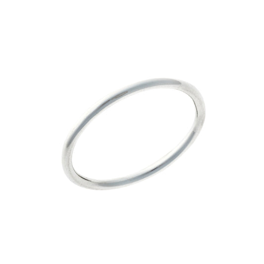 Sidabrinis 1,5mm klasikinis žiedas