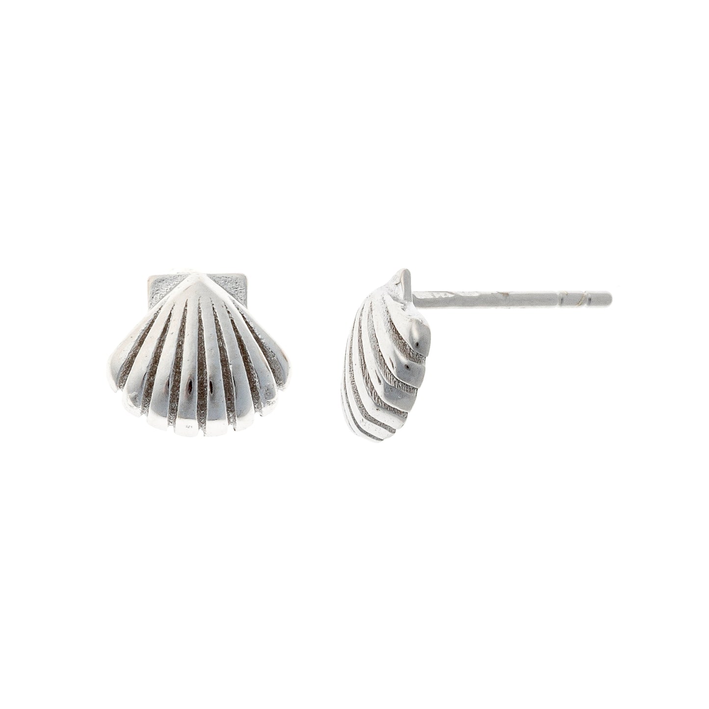 Sidabriniai auskarai "Seashell"