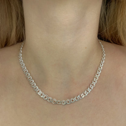 Sterling Silver 6.15 mm Nonna Chain