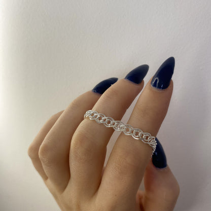 Sterling Silver 5.2 mm Nonna Chain