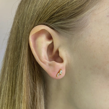 Sterling Silver CZ Studs