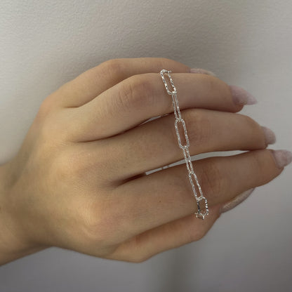 Sidabrinė apyrankė "Chain"