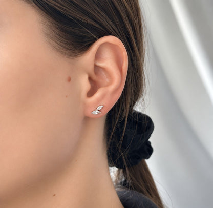 Sterling Silver CZ Studs