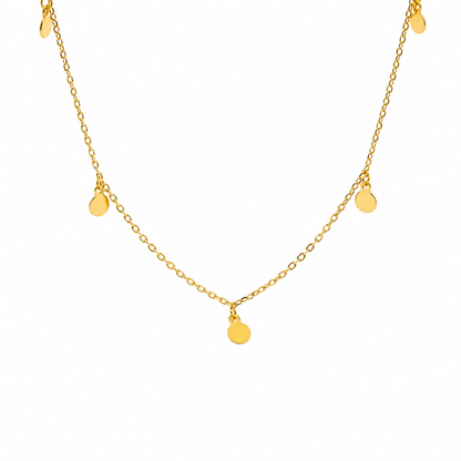 Sterling Silver Gold Plated Pendant Necklace
