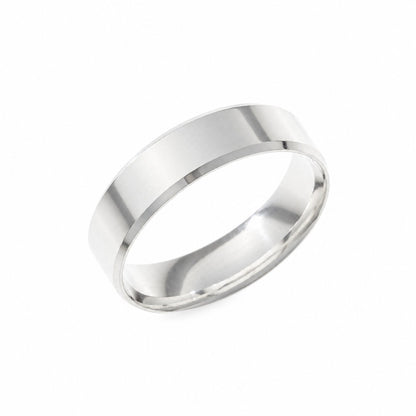 Sterling Silver 6 mm Band Ring