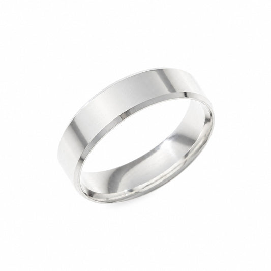 Sterling Silver 6 mm Band Ring