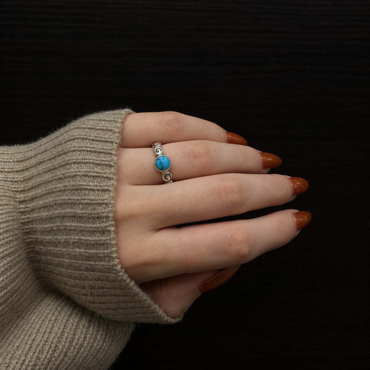Sterling Silver Turquoise Ring