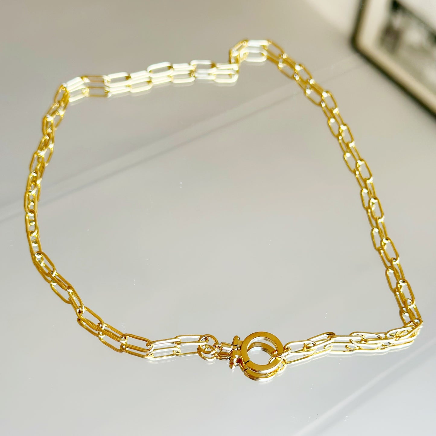 43cm auksuota grandinėlė "Chain"