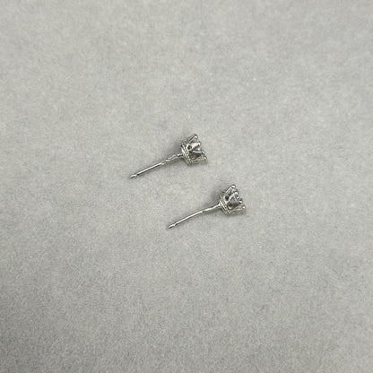 Sidabriniai auskarai "Elsa" 5mm