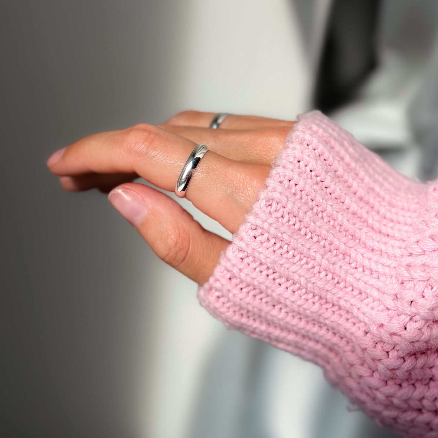 Sterling Silver 4 mm Classic Band Ring