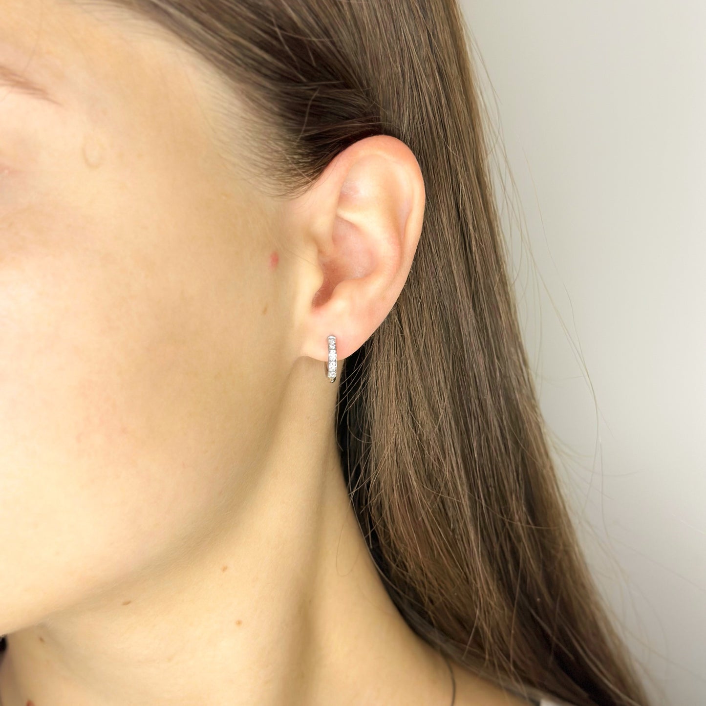 1,1 - 1,5 cm rinkutės su cirkoniais