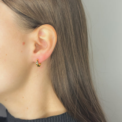 Sidabrinės 1,1cm suktos rinkutės