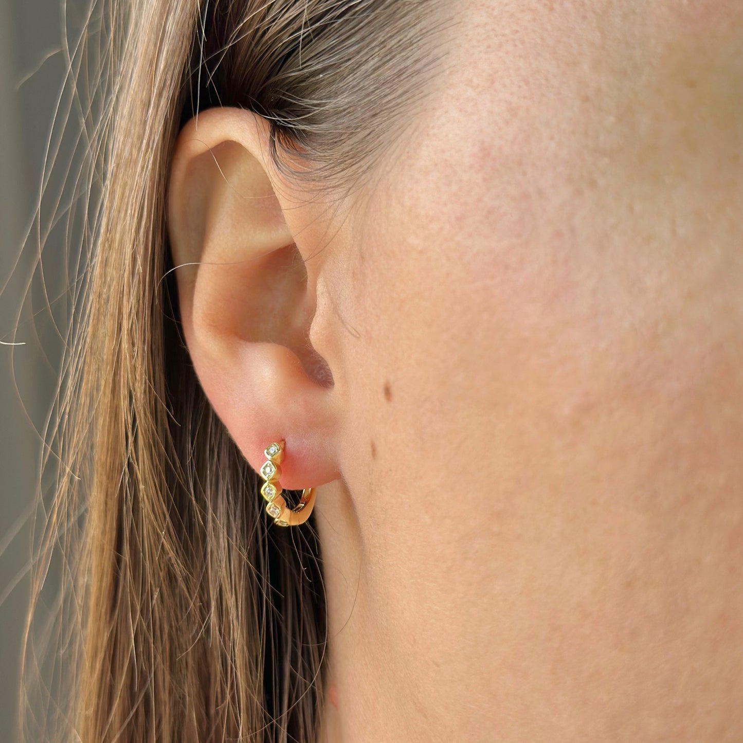 Sidabrinės rinkutės su cirkoniais