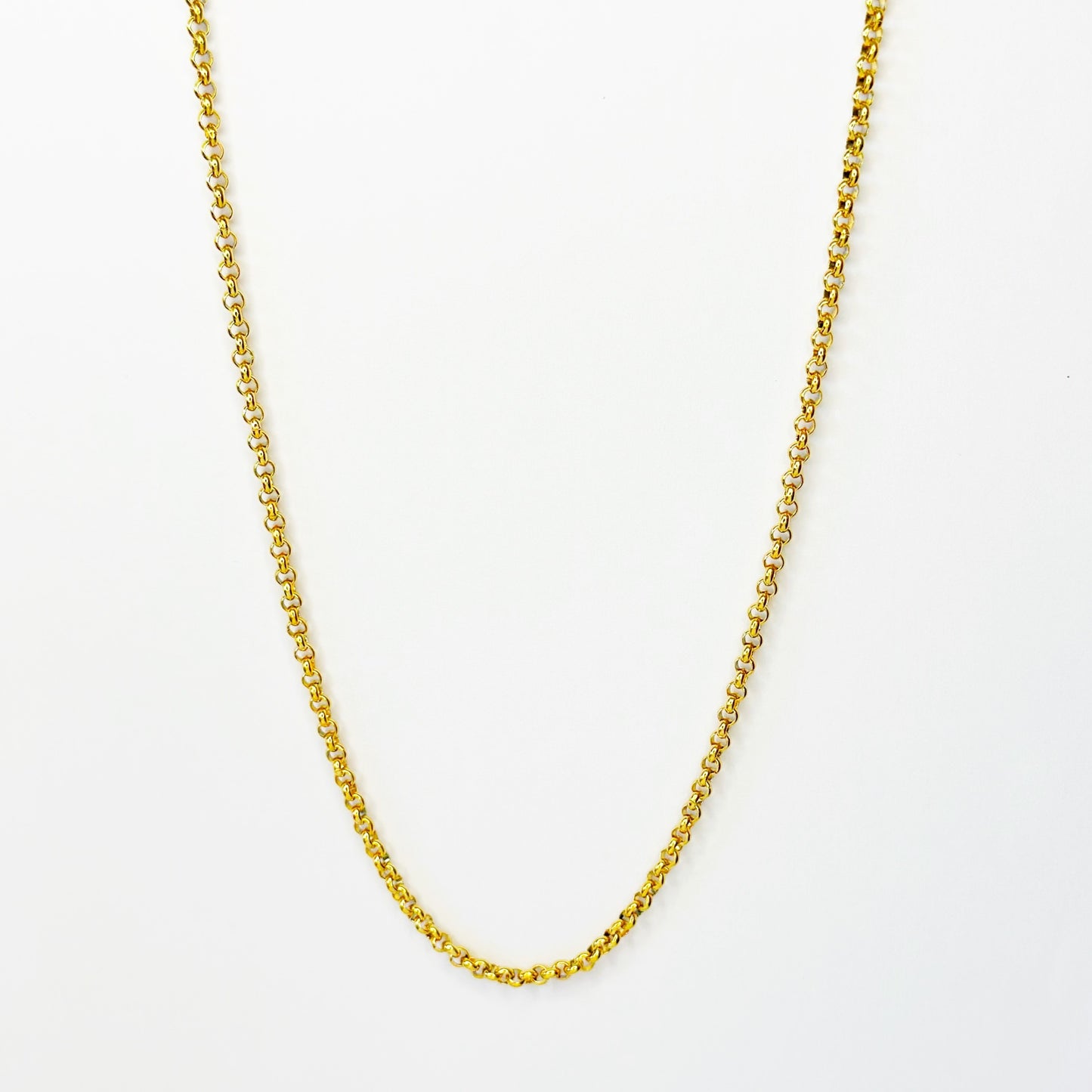 43cm auksuota grandinėlė "Rolo"