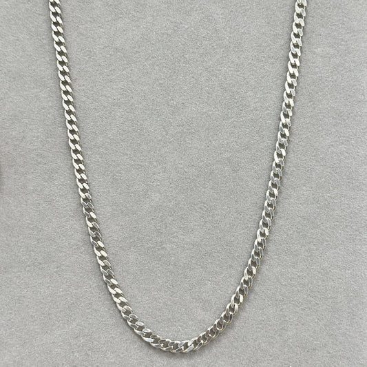16g sidabrinė grandinėlė "Curb"