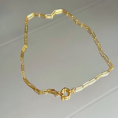 42,5cm auksuota grandinėlė "Chain"