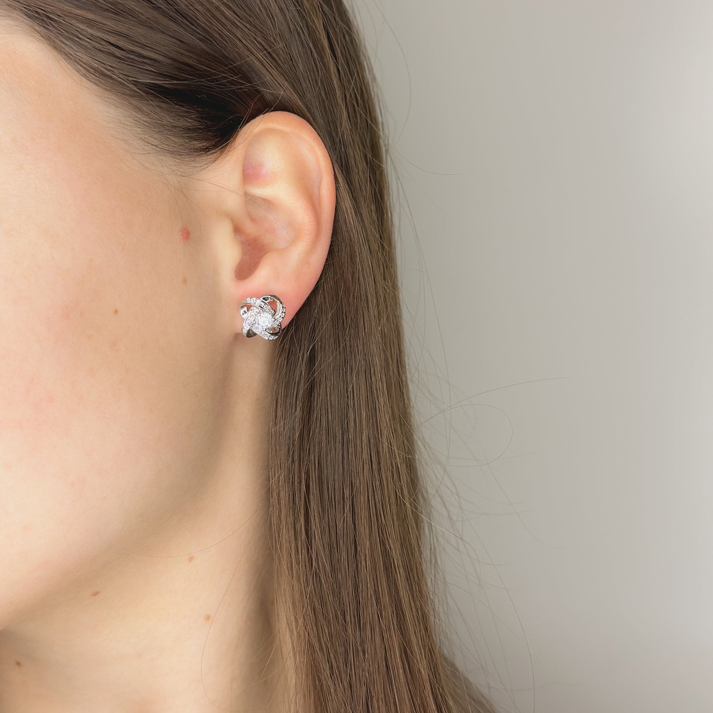 copy of Sidabrinės širdutės su opalu ir cirkono kristalais 0417