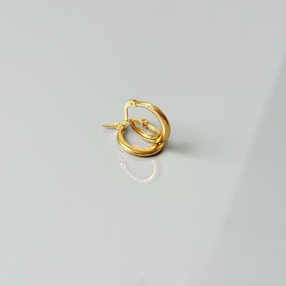 1,8 - 2,2cm auskarai anglišku užsegimu