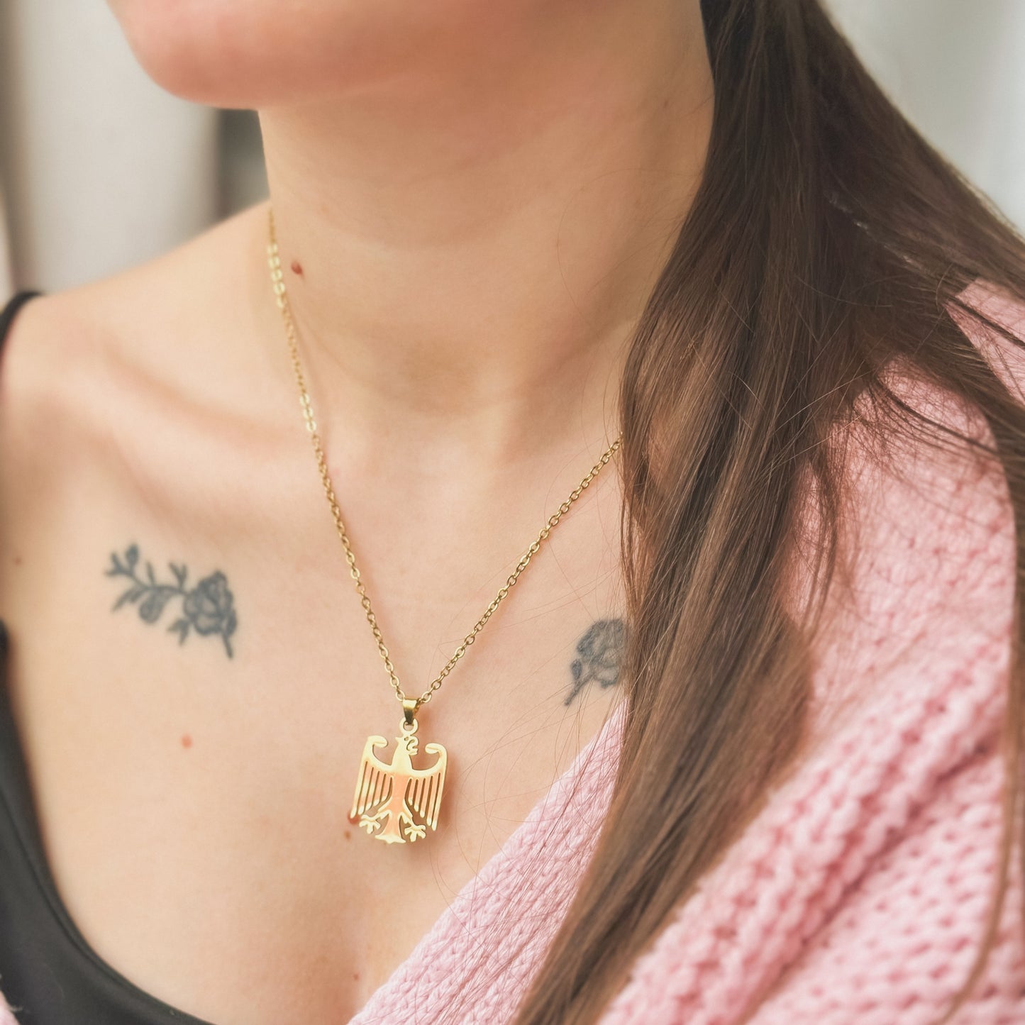 Pakabukas „Erelis“ su grandinėle