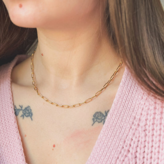 43cm auksuota grandinėlė "Chain"