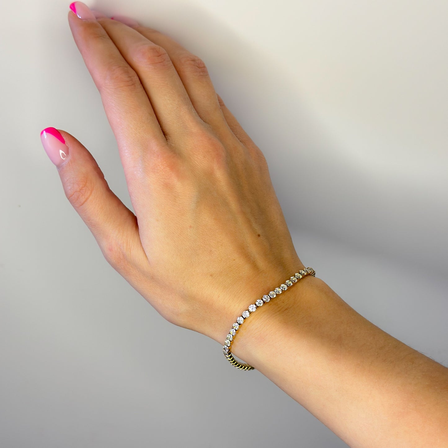 Auksuota apyrankė Tennis 3mm