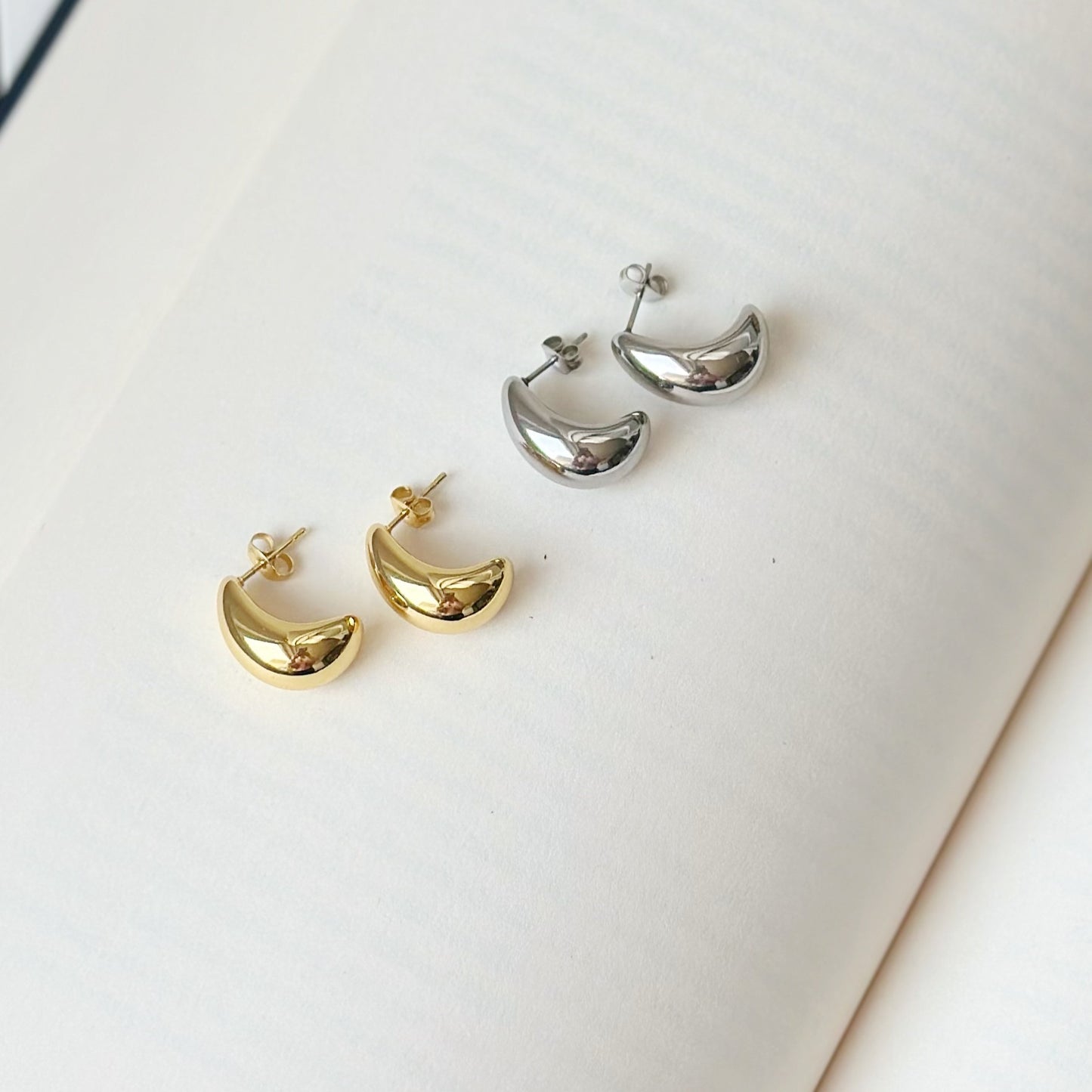 Auskarai "Modernūs lašeliai"